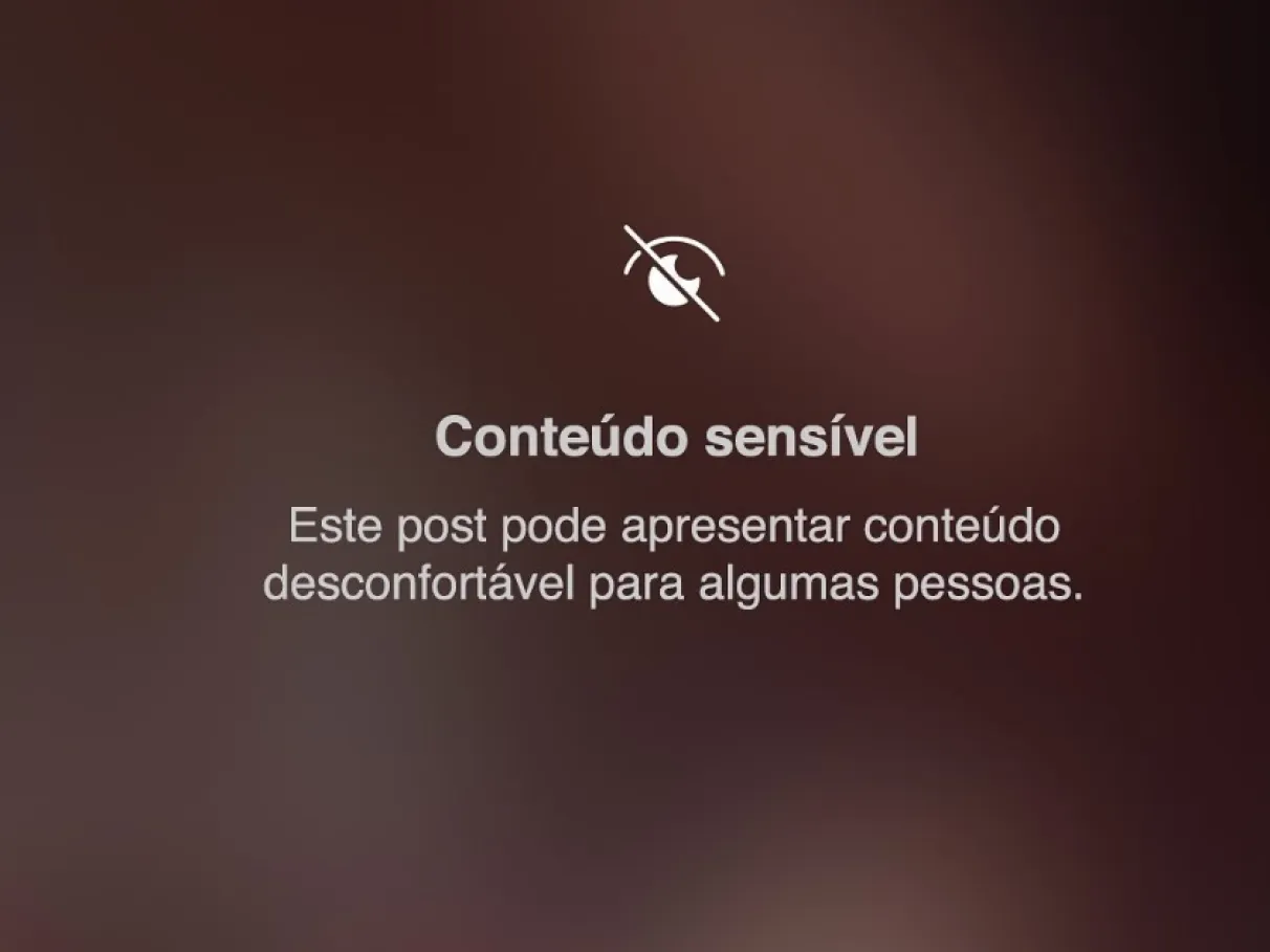 Conteúdo sensível